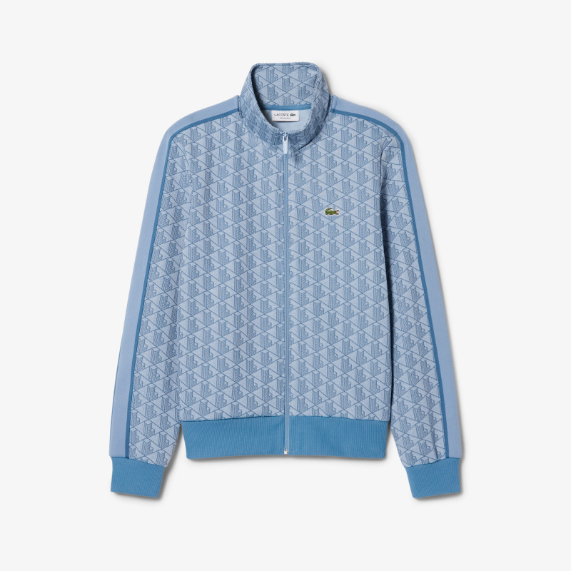 Мужская жаккардовая толстовка Lacoste PARIS с монограммой