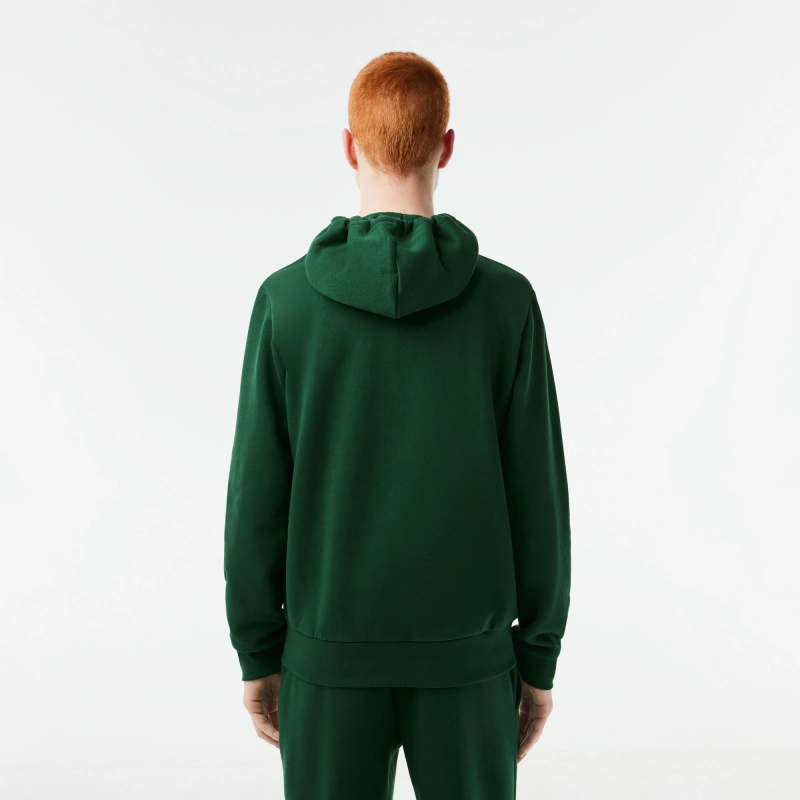 Мужская флисовая толстовка Lacoste на молнии
