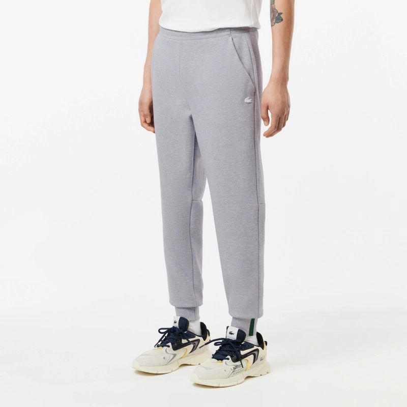 Мужские брюки Lacoste SPORT из меланжевой смеси хлопка