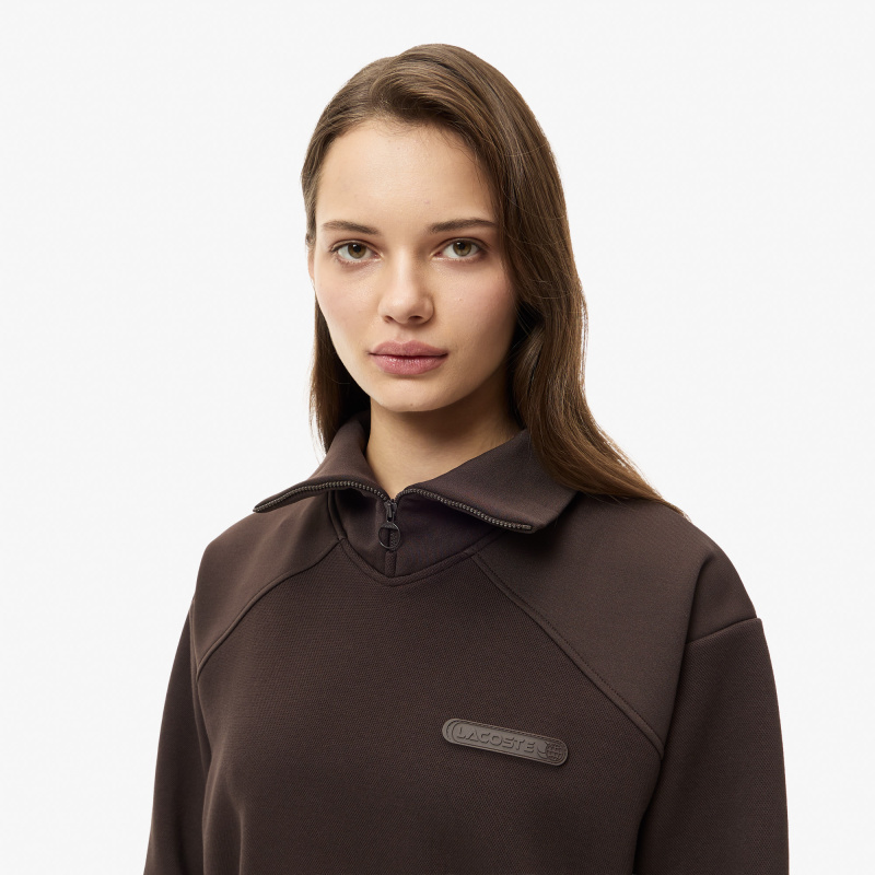 Женская толстовка Lacoste стандартного кроя на молнии