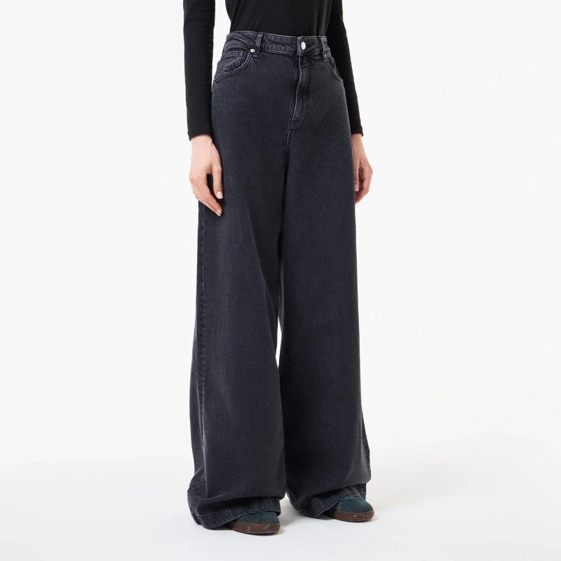 Женские прямые джинсы Lacoste с высокой талией