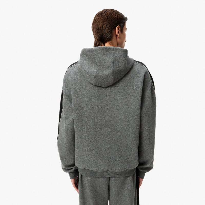 Мужской хлопковый свитшот Lacoste свободного кроя