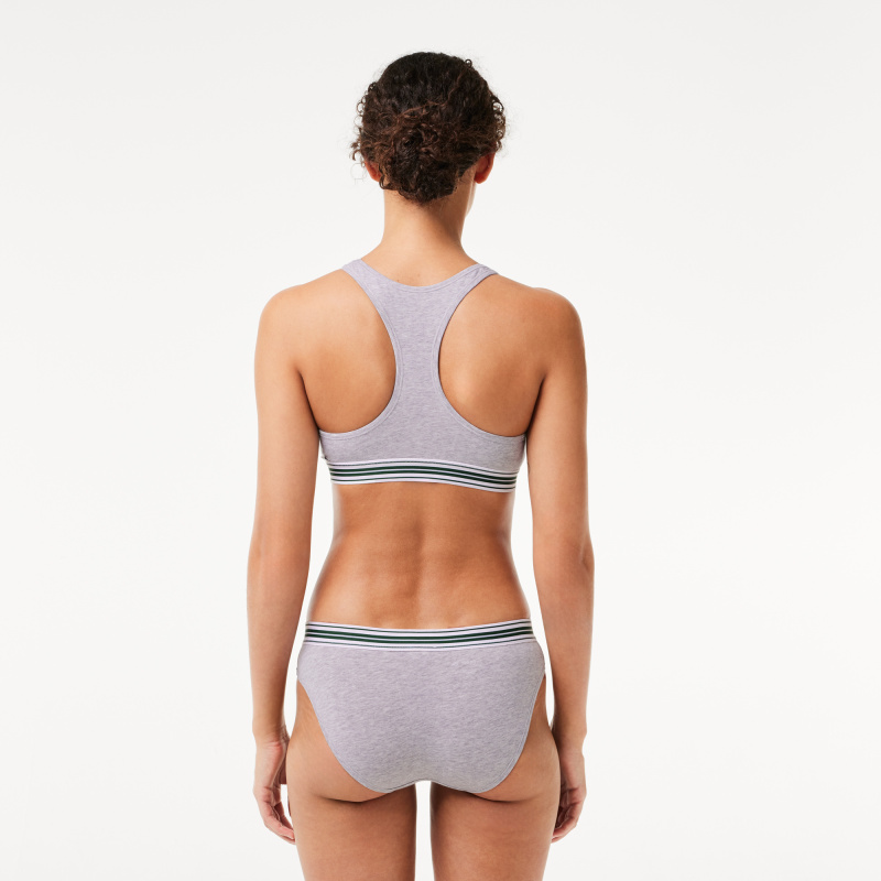 Женское нижнее бельё Lacoste из эластичного хлопка