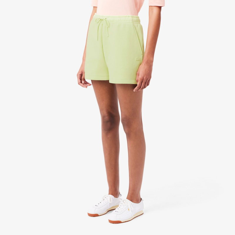 Женские короткие шорты Lacoste