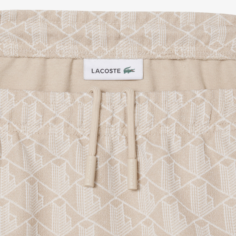 Жаккардовая юбка Lacoste с монограммой