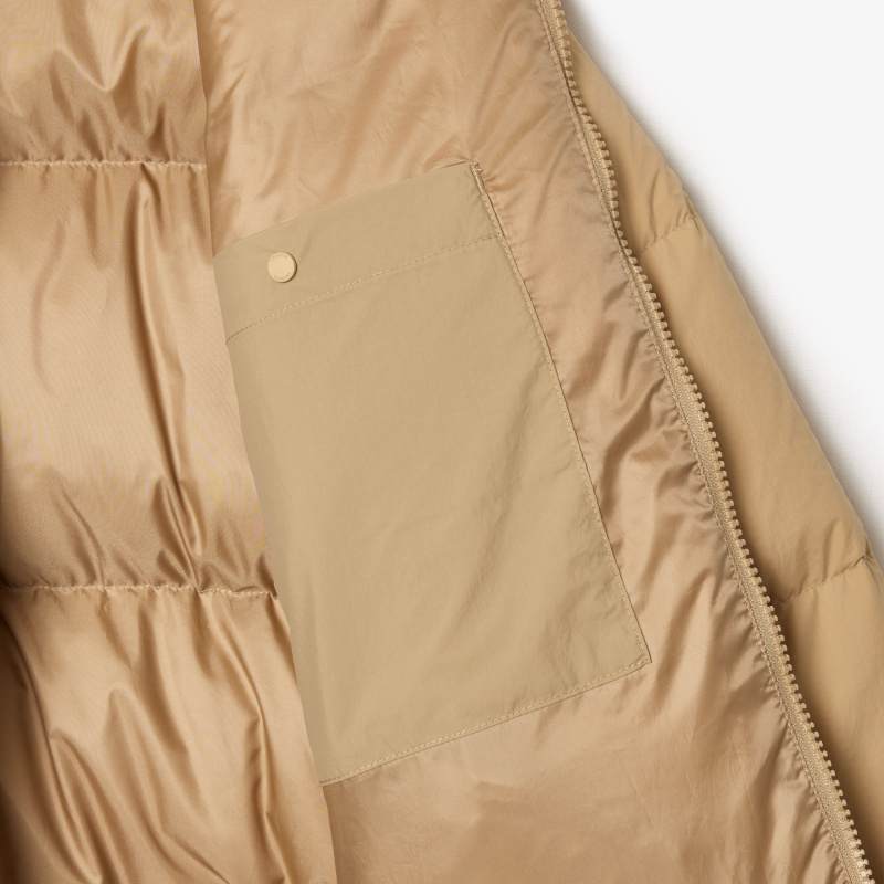 Женская короткая куртка Lacoste с капюшоном