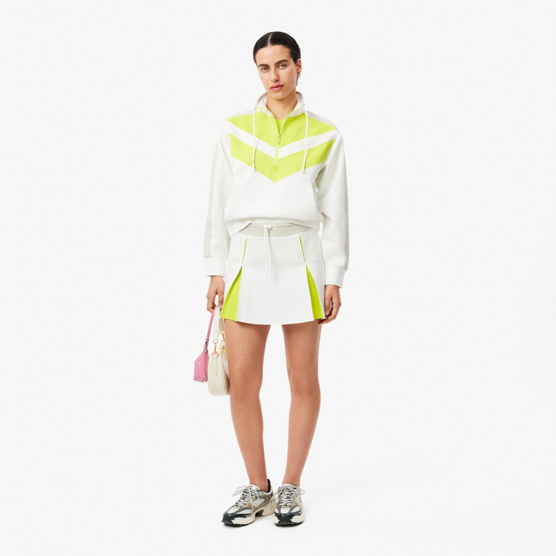Женский свитшот Lacoste на молнии