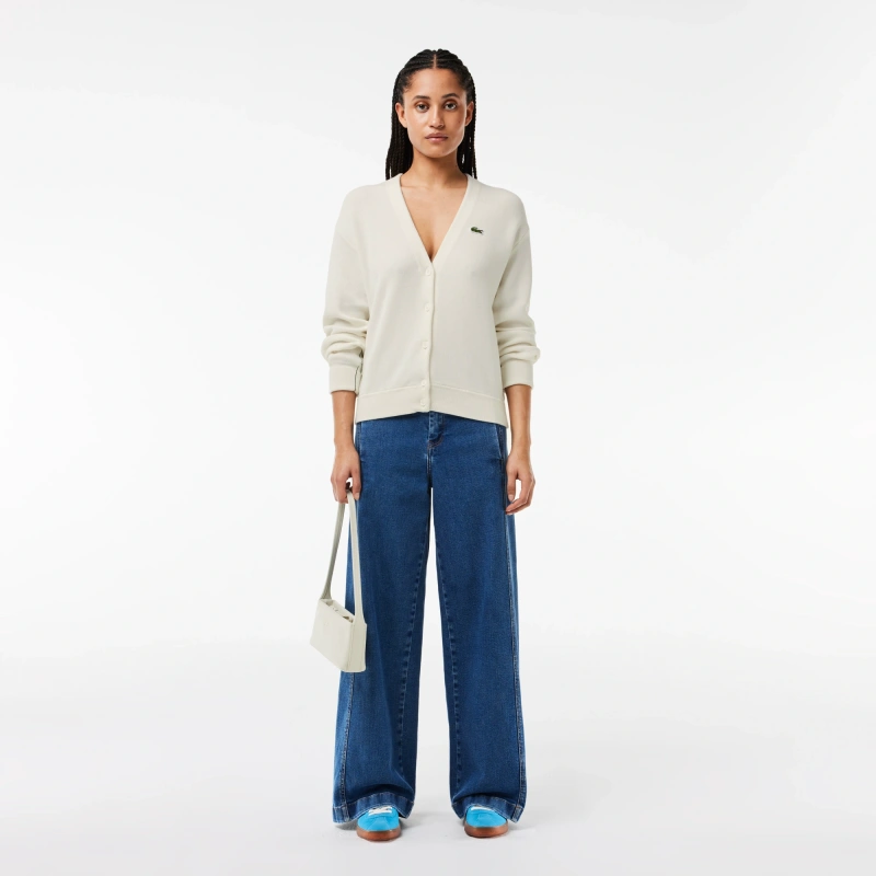 Женский кардиган Lacoste из органического хлопка