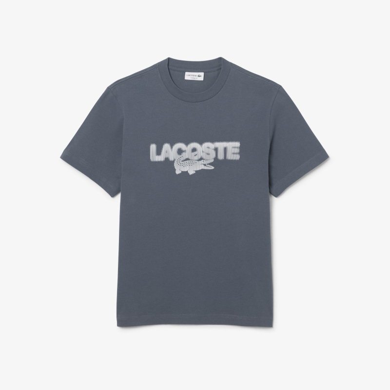 Мужская хлопковая футболка Lacoste