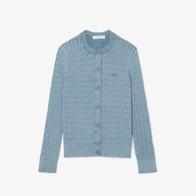 Женский кардиган Lacoste из органического хлопка