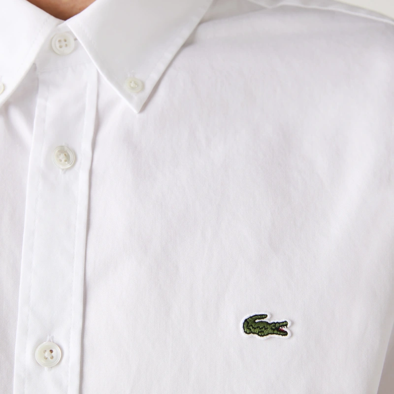 Мужская хлопковая рубашка Lacoste