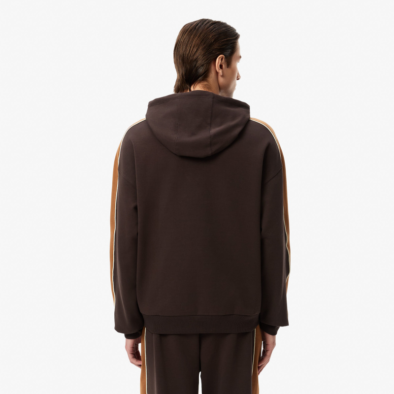 Мужской хлопковый свитшот Lacoste свободного кроя