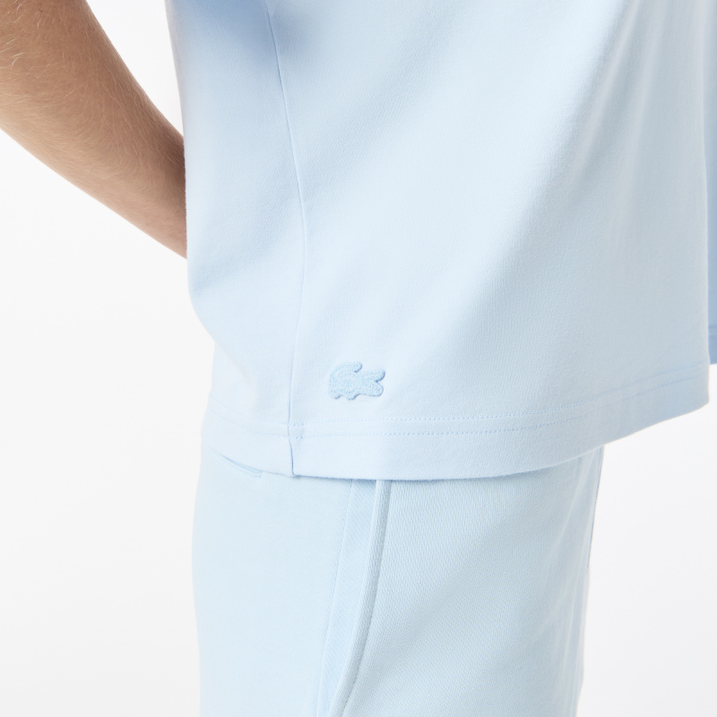 Женская футболка Lacoste из хлопка