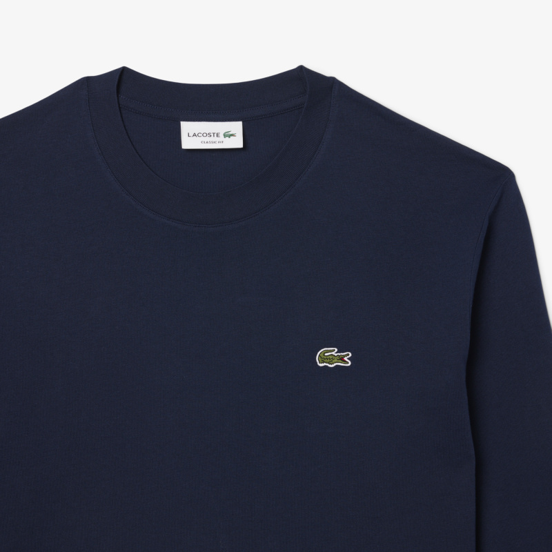 Мужской лонгслив Lacoste из хлопка
