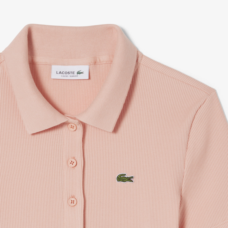 Женское поло Lacoste приталенного кроя из органического хлопка