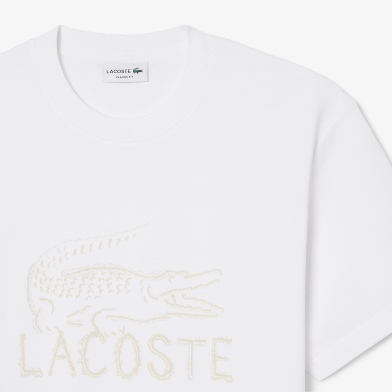 Мужская хлопковая футболка Lacoste