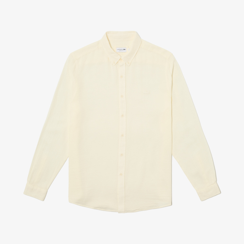 Мужская хлопковая рубашка Lacoste