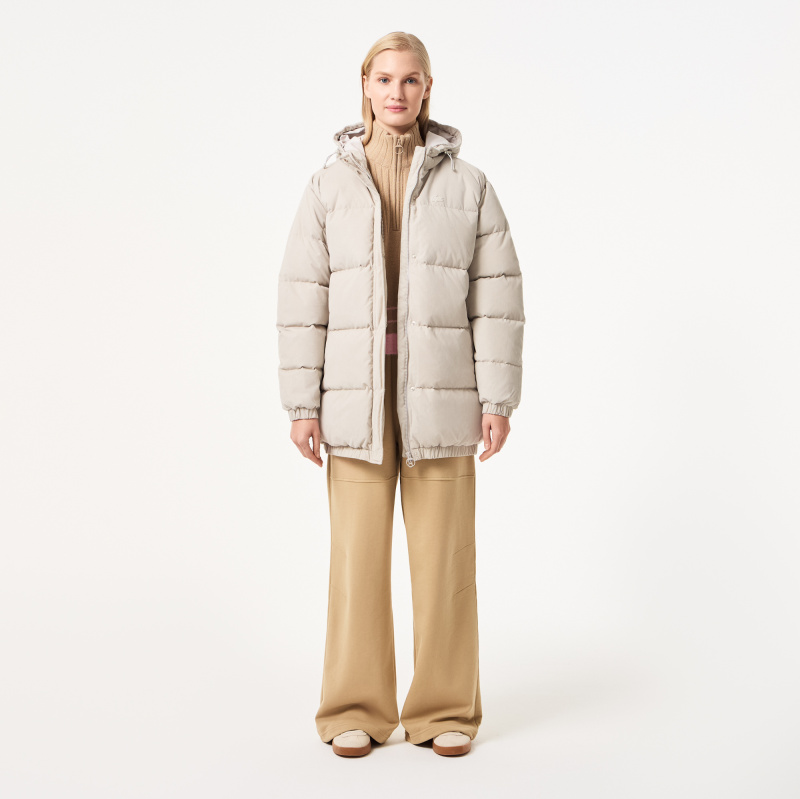 Женская куртка Lacoste с капюшоном