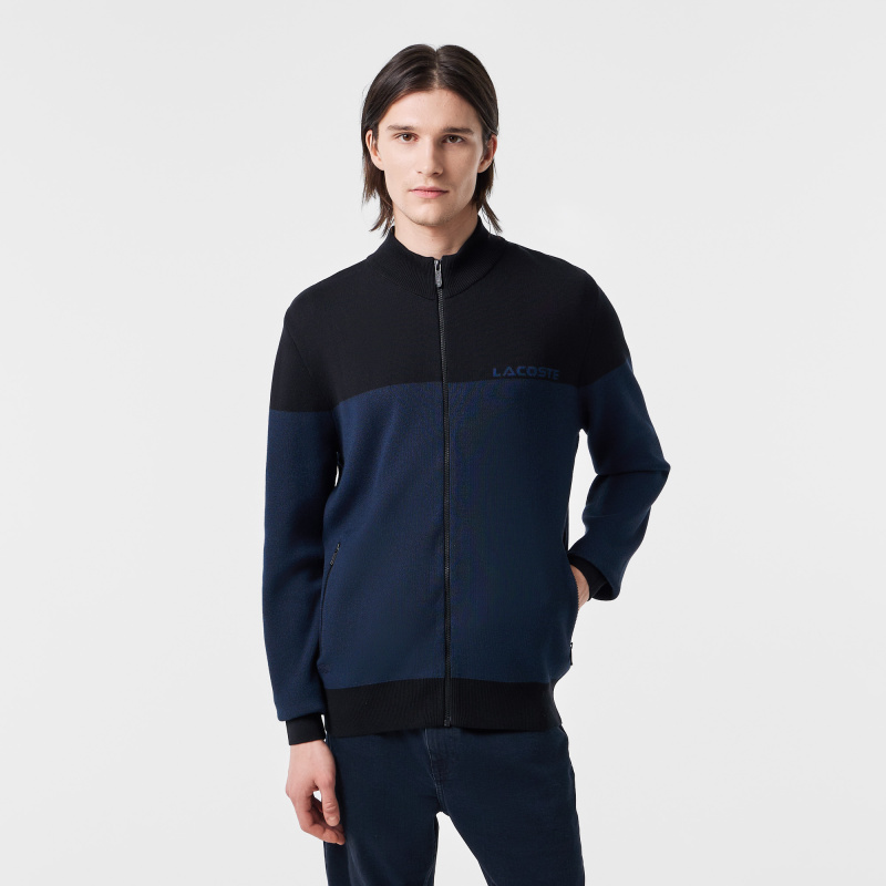 Мужской свитер Lacoste на молнии