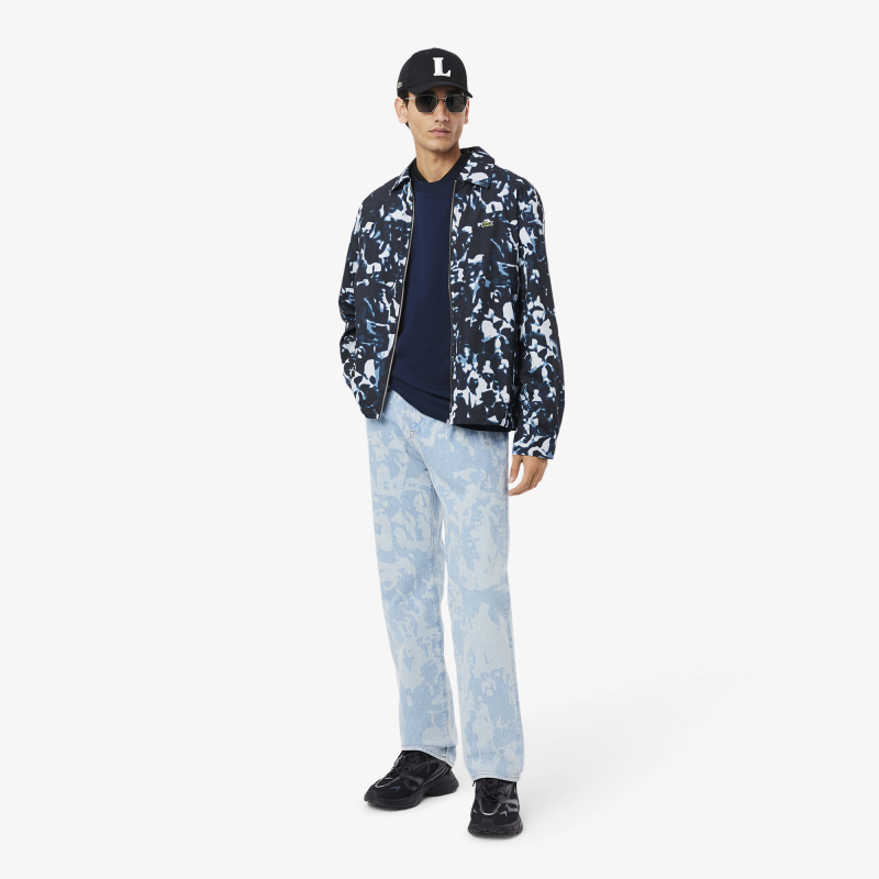 Мужской лонгслив Lacoste из хлопка