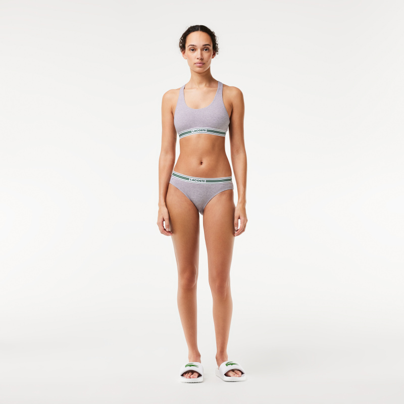 Женское нижнее бельё Lacoste из эластичного хлопка