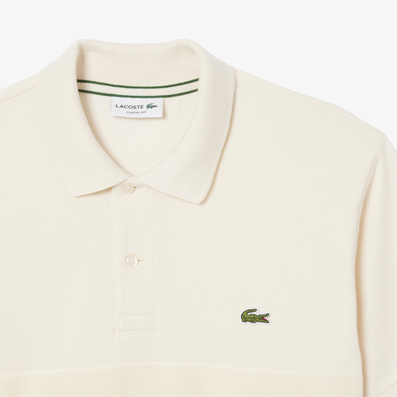 Мужское поло Lacoste из органического хлопка
