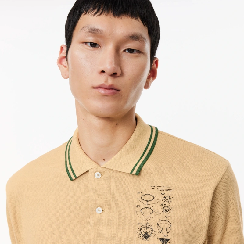 Мужское поло Lacoste Original L.12.12 из органического хлопка