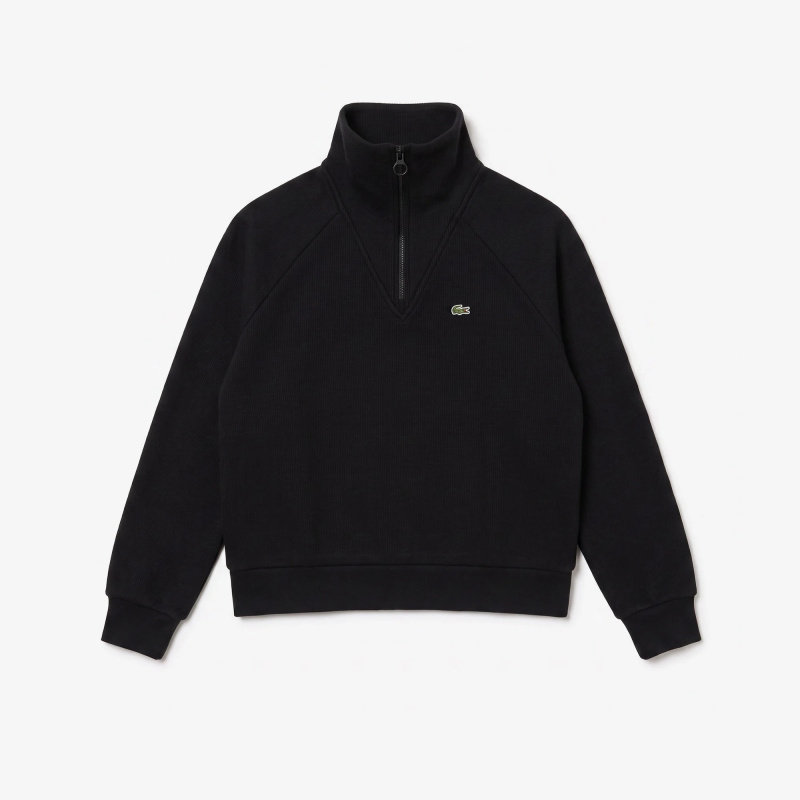 Женская хлопковая толстовка Lacoste