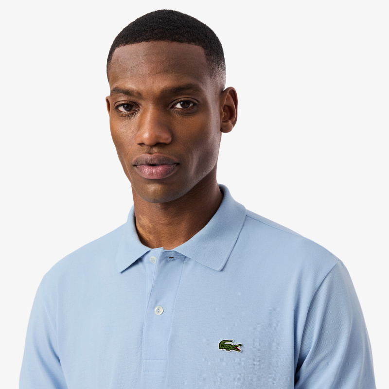 Мужское поло Lacoste из смеси эластичного органического хлопка