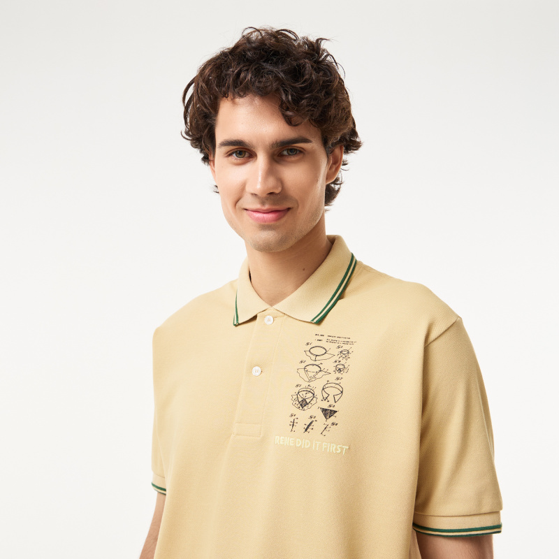 Мужское поло Lacoste Original L.12.12 из органического хлопка
