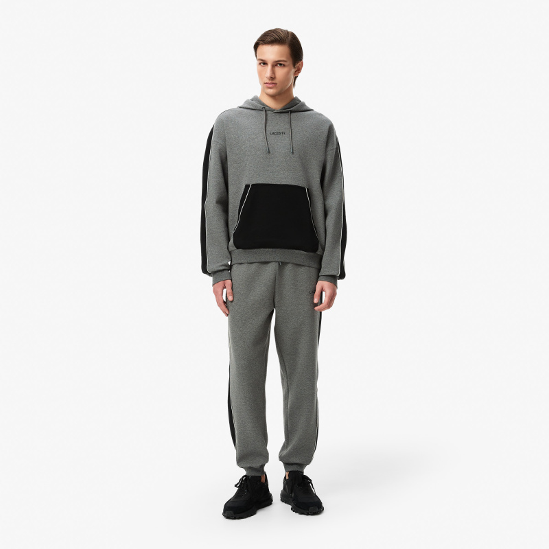 Мужской хлопковый свитшот Lacoste свободного кроя