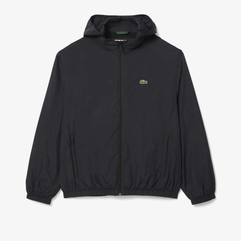 Мужская водоотталкивающая спортивная куртка Lacoste с капюшоном