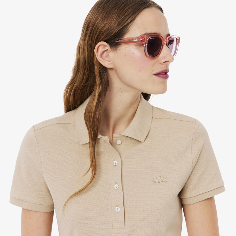 Женское платье-поло Lacoste приталенного кроя