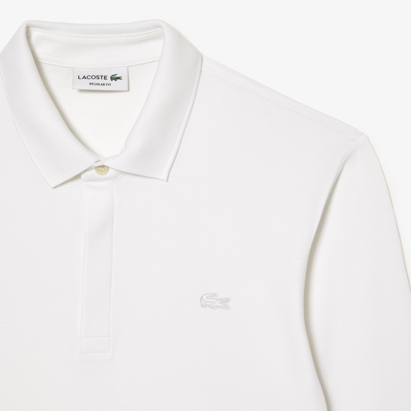 Мужское поло Lacoste с длинными рукавами