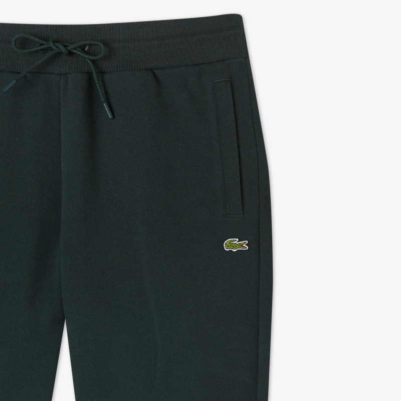 Мужские хлопковые спортивные брюки Lacoste приталенного кроя