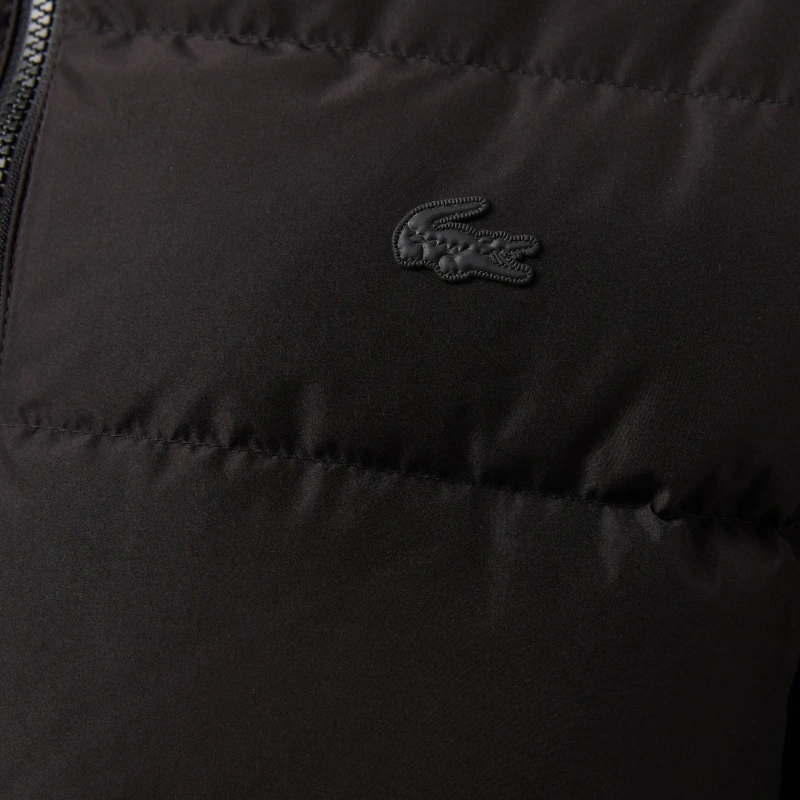 Мужской стёганый пуховик Lacoste с капюшоном