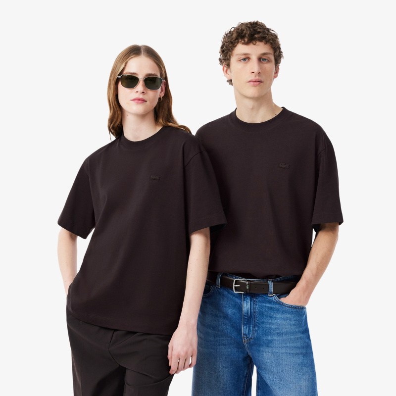 Мужская футболка Lacoste свободного кроя из органического хлопка
