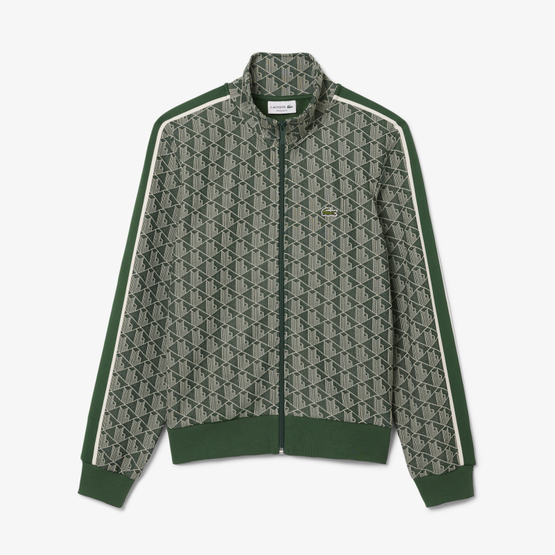 Мужская жаккардовая толстовка Lacoste PARIS с монограммой