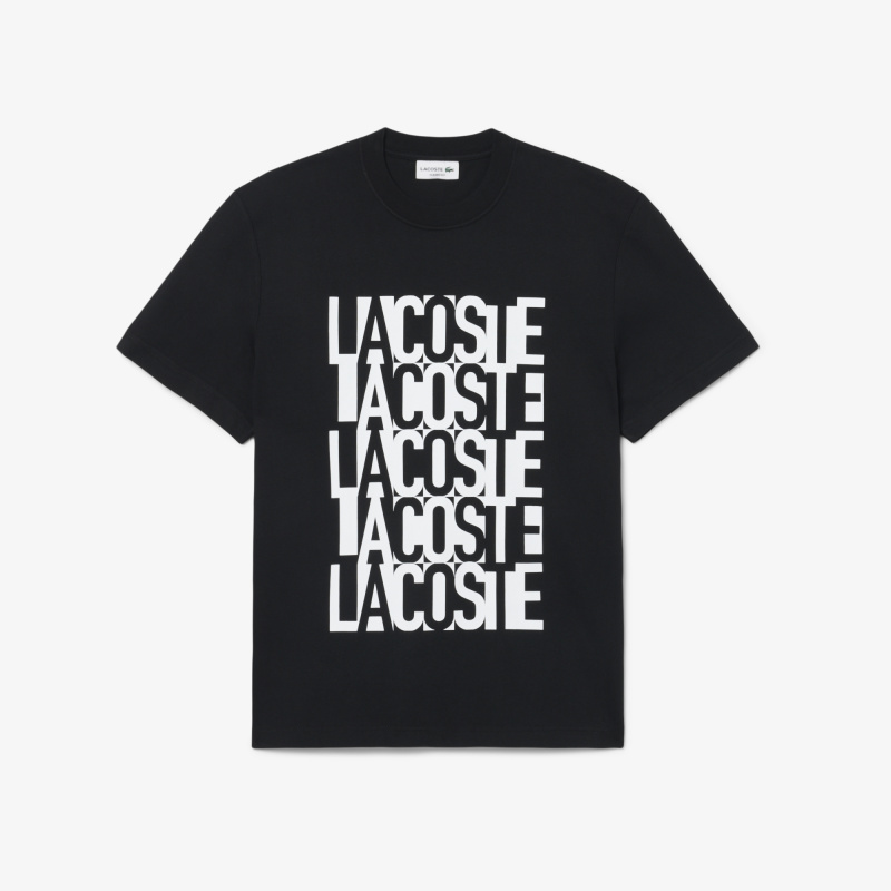 Мужская футболка Lacoste свободного кроя