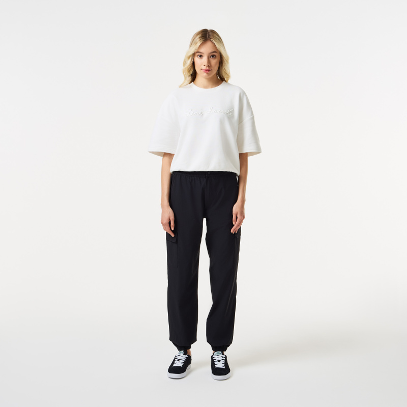 Женские брюки-джоггеры Lacosteс логотипом