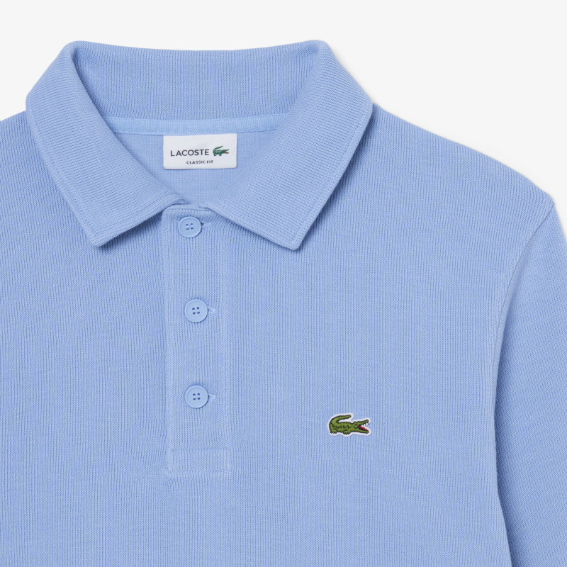Мужская толстовка Lacoste с воротником-поло из хлопка