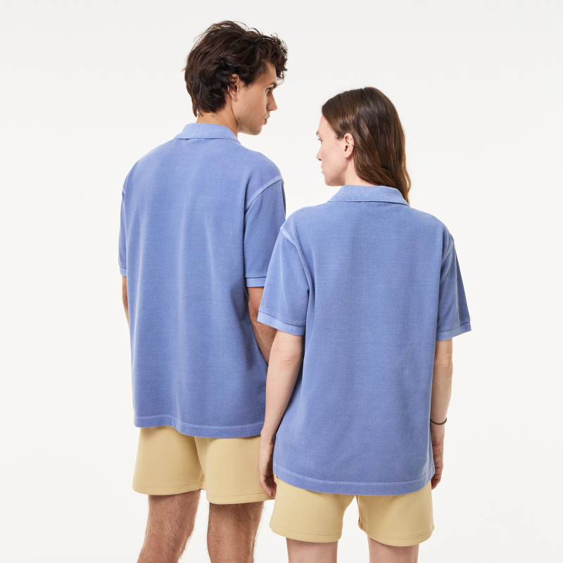 Хлопковое поло Lacoste унисекс
