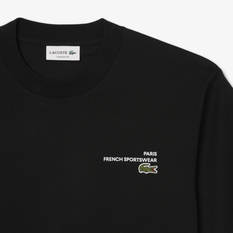 Мужская футболка Lacoste из хлопка