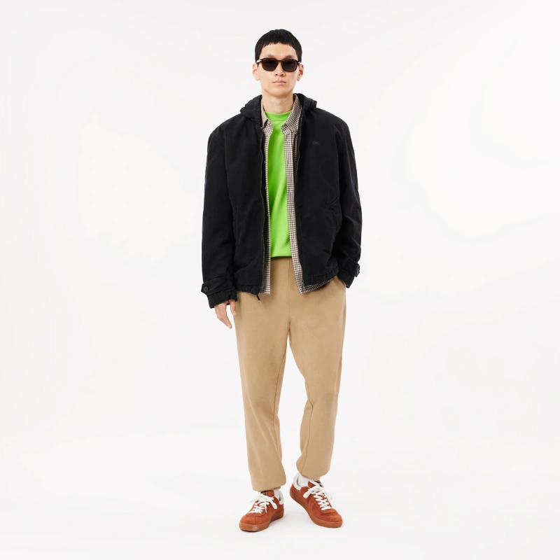 Спортивные хлопковые брюки Lacoste унисекс