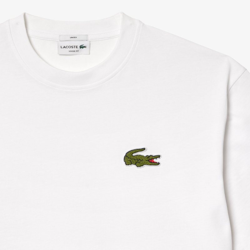 Хлопковая футболка Lacoste унисекс