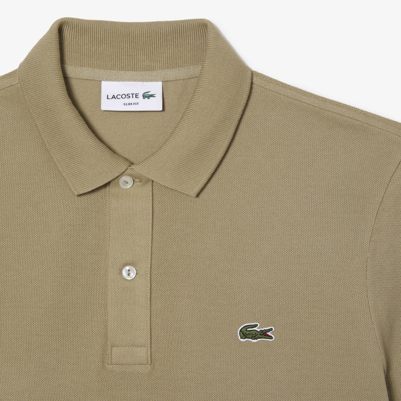Мужское поло Lacoste L.12.12 приталенного кроя