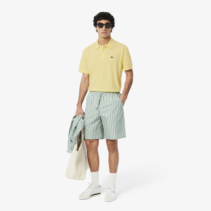 Мужское поло Lacoste из хлопка