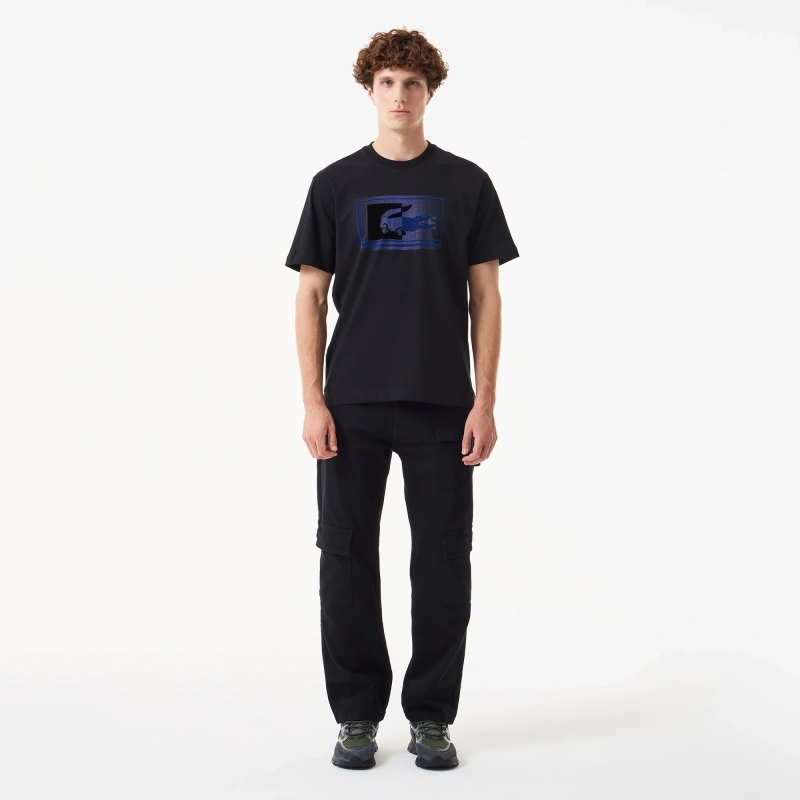 Мужские брюки-карго Lacoste свободного кроя