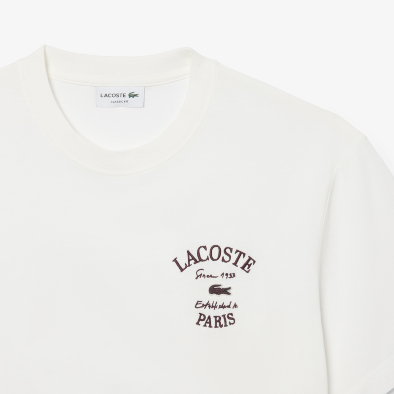 Мужская хлопковая футболка Lacoste