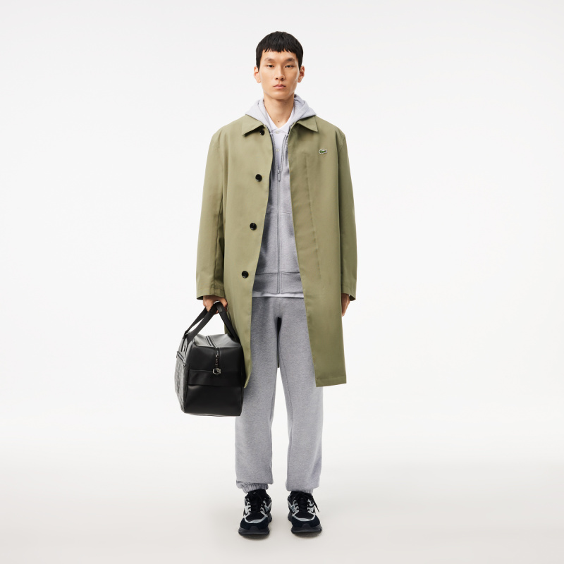 Мужская флисовая толстовка Lacoste на молнии